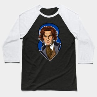 The Eighth Doctor Baseball T-Shirt